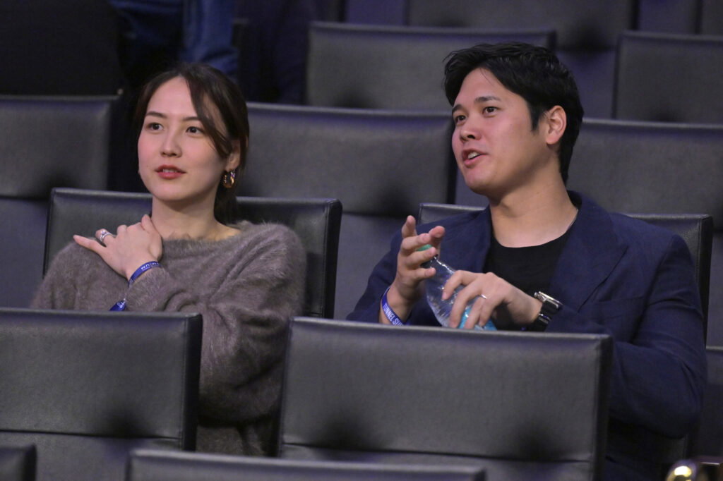 Shohei Ohtani and Mamiko Tanaka